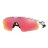 Lunettes Oakley Radar EV Pitch Polished White Verres Prizm Baseball