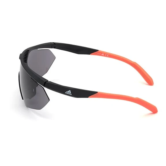 Lunettes Adidas Competition Aero Lite SP0015 Matte Black Avec Verres Contrast Black – Image 2