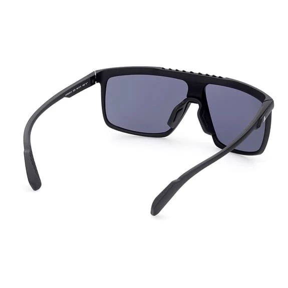 Lunettes Adidas Performance B-Shield SP0032-H Matte Black Avec Verres Kolor Up Smoke – Image 5