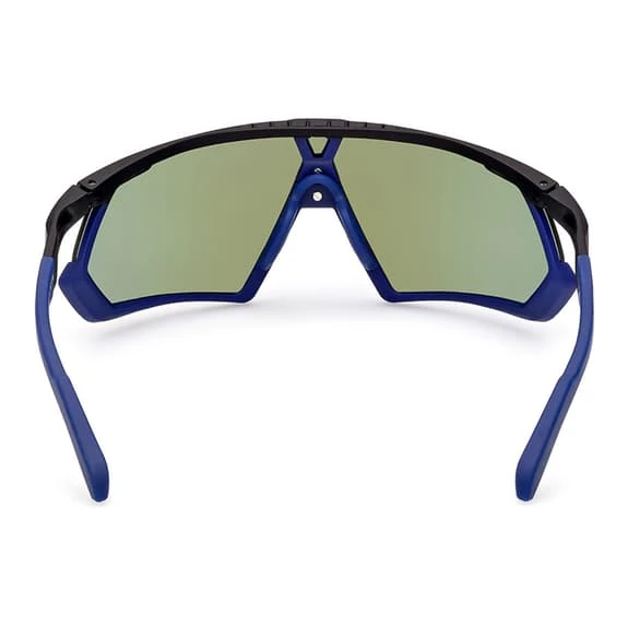 Lunettes Adidas Sport SP0054 Matte Black Avec Verre Contrast Mirror Violet – Image 4