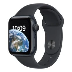 Apple Watch SE GPS 2ème Génération 40 Mm Aluminium Avec Bracelet Sport Minuit