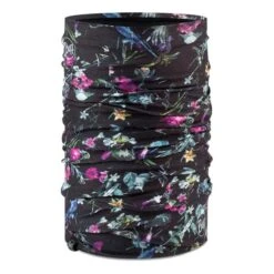 Buff Polar Reversible PrimaLoft Noir Multicolore Fleurs