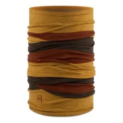 Buff Merino Move Jaune Moutarde Grenat Gris