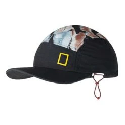 Casquette Buff 5 PANEL Explore Noir Marron