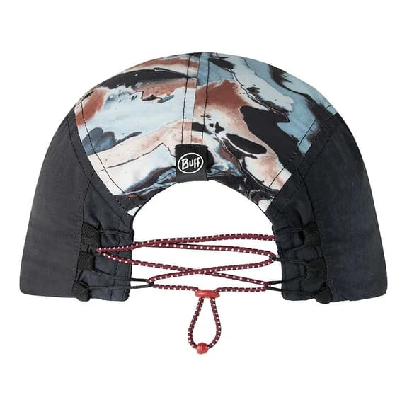 Casquette Buff 5 PANEL Explore Noir Marron – Image 2