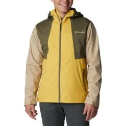 Veste Fine Columbia Inner Limits II Jaune Vert Beige