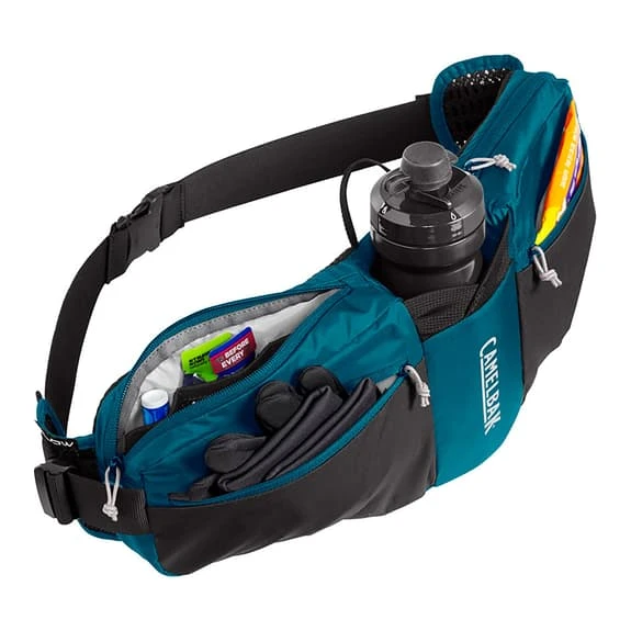 Sac Banane D'hydratation Camelbak Podium Flow 4 0.6 L Bleu Foncé – Image 2
