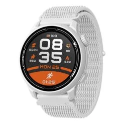 Coros Pace 2 Premium GPS Blanc Avec Bracelet En Nylon