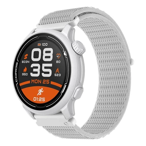 Coros Pace 2 Premium GPS Blanc Avec Bracelet En Nylon – Image 3