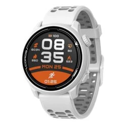 Coros Pace 2 Premium GPS Blanc Avec Bracelet En Silicone