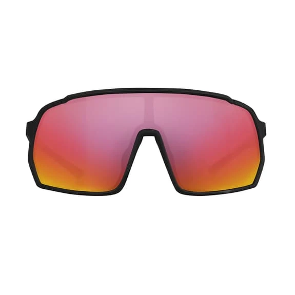 Lunettes DPV Bora Noir Mat Verres Rouge – Image 3