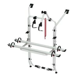Porte-vélos Fiamma Volkswagen T5 Pour 2/4 Vélos Gris Argenté Noir Rouge