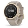 Garmin Fenix 6S PRO Solar Doré Avec Bracelet Gris Sable