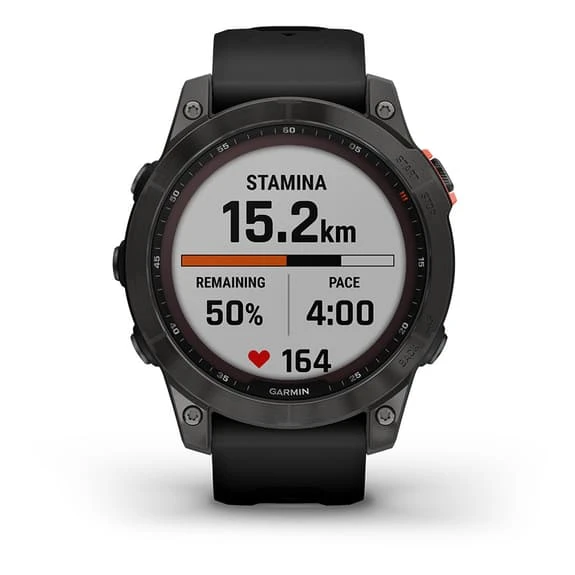 Garmin Fenix 7 Solar Noir Avec Bracelet Noir – Image 6
