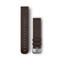 Bracelet En Cuir Garmin Pour Vívomove HR Marron Foncé