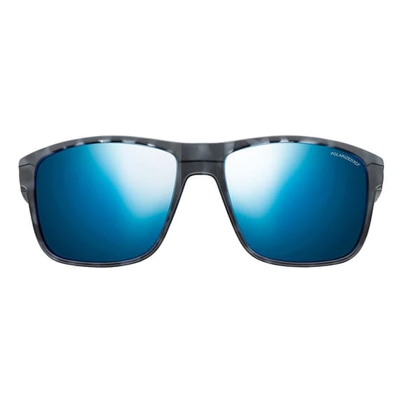 Lunettes Julbo Renegade Noir Gris Verres Miroir Polarized 3CF Bleu – Image 2