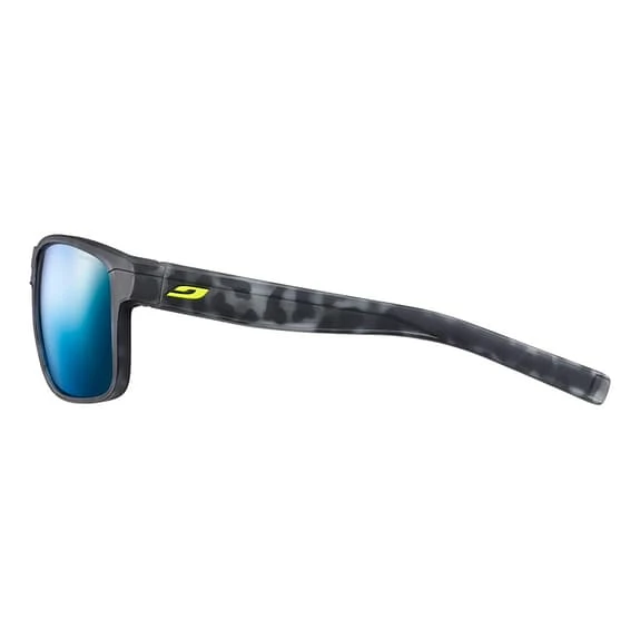 Lunettes Julbo Renegade Noir Gris Verres Miroir Polarized 3CF Bleu – Image 3