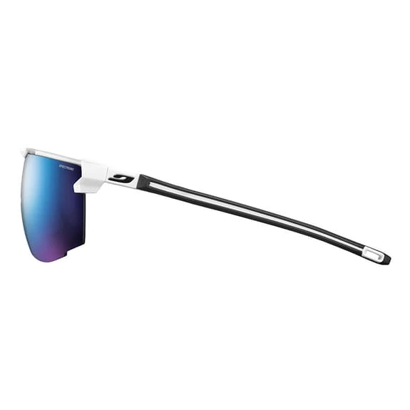 Lunettes Julbo Ultimate Blanc Mat Noir Avec Verres Spectron 3 Bleu – Image 3