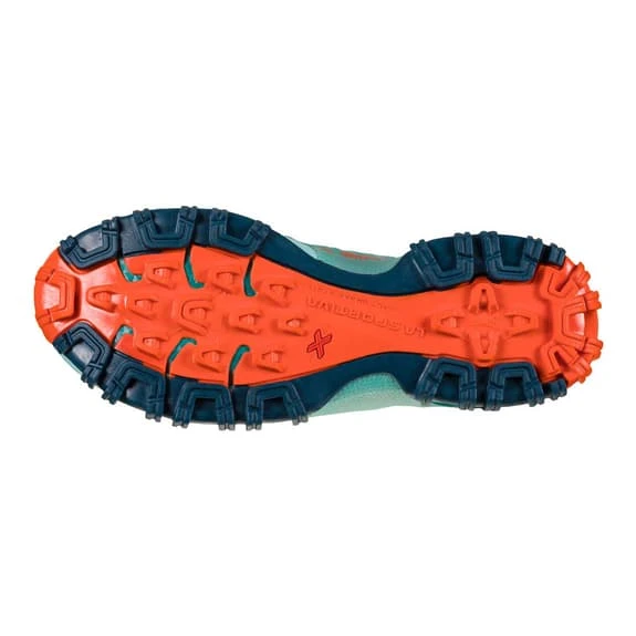 Chaussures La Sportiva Bushido II Turquoise Orange Femme – Image 2
