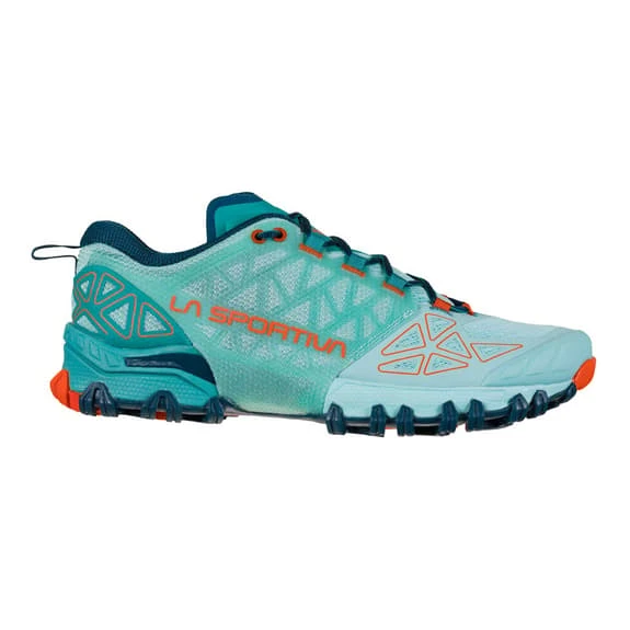 Chaussures La Sportiva Bushido II Turquoise Orange Femme – Image 4