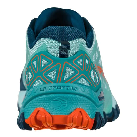 Chaussures La Sportiva Bushido II Turquoise Orange Femme – Image 6