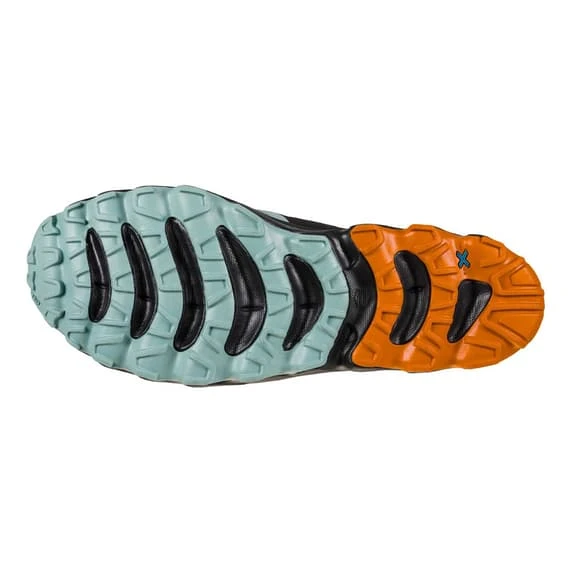 Chaussures La Sportiva Helios III Turquoise Noir Orange – Image 2