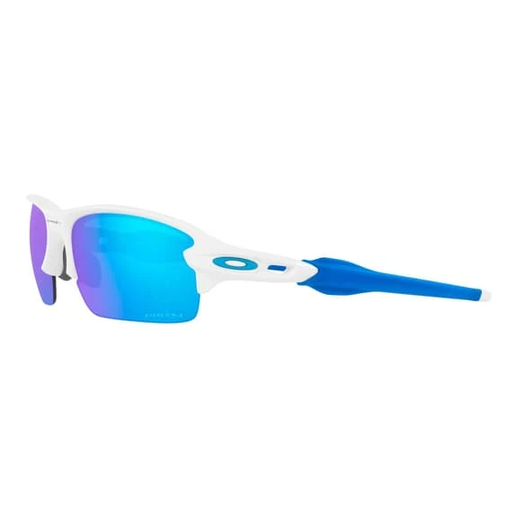 Lunettes Oakley Flak XS Matte White Avec Verres Prizm Sapphire Enfant – Image 3
