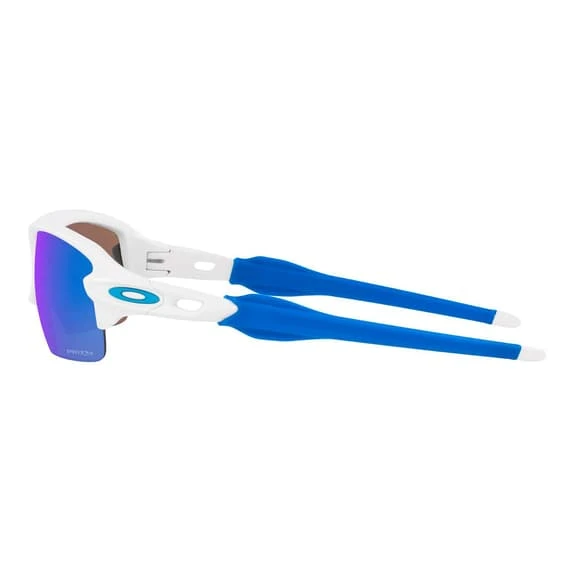 Lunettes Oakley Flak XS Matte White Avec Verres Prizm Sapphire Enfant – Image 4