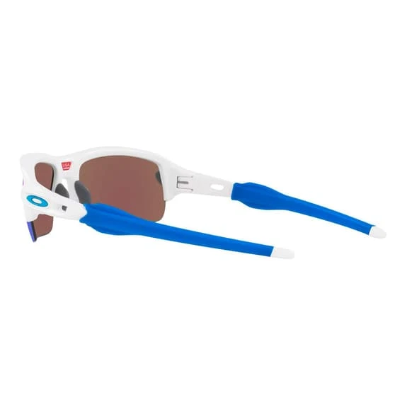 Lunettes Oakley Flak XS Matte White Avec Verres Prizm Sapphire Enfant – Image 5
