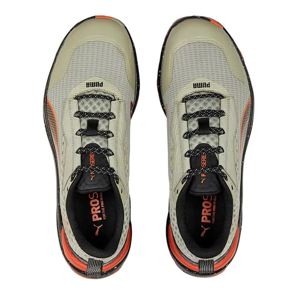 Chaussures Puma Obstruct Profoam Bol Vert Kaki Orange Noir – Image 6