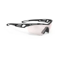 Lunettes Rudy Project Tralyx Noir Avec Verre Impactx Photochromic Multilaser Rouge