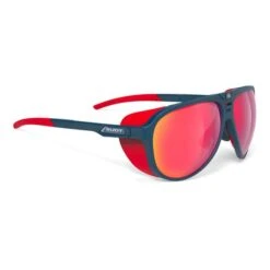 Lunettes Rudy Project Magnus Bleu Marine Mat Avec Verres RP Optics Multilaser Rouge