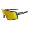Lunettes Salice 022 RWX Noir Italie Avec Verres RW Yellow