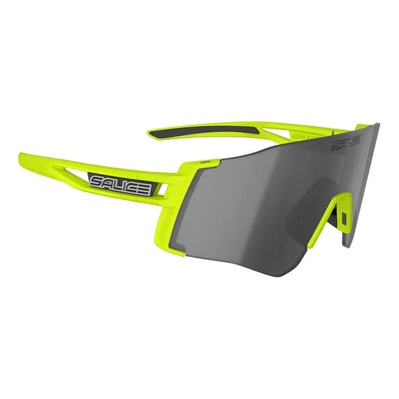 Lunettes Salice 026 Lime Avec Verre à Effet Miroir RW Noir