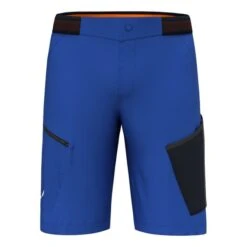Short Salewa Pedroc Cargo 3 Durastretch Bleu Foncé
