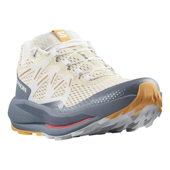 Chaussures Salomon Pulsar Trail Blanc Orangé Femme