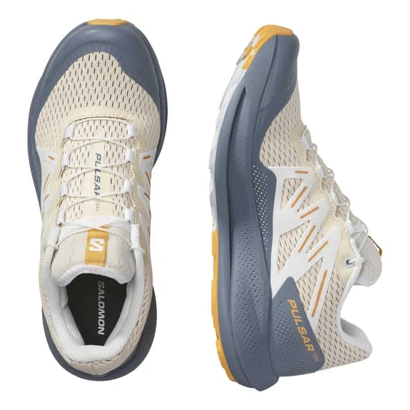 Chaussures Salomon Pulsar Trail Blanc Orangé Femme – Image 6