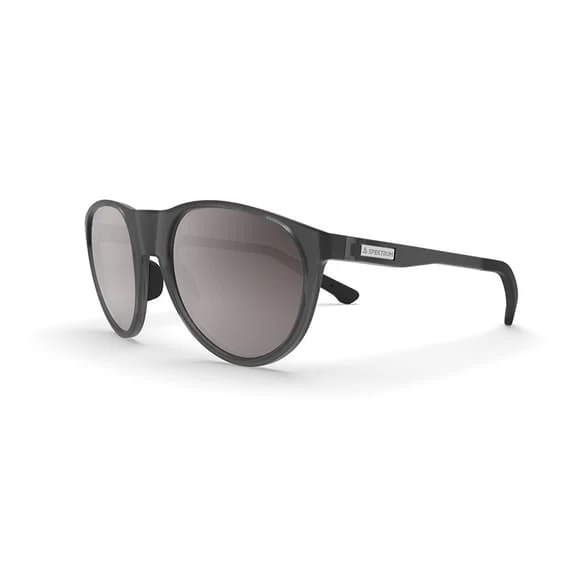 Lunettes Spektrum Null Gris Pierre Avec Verres à Effet Miroir Zeiss Violet Contrast